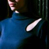 Blue Rib-Knit Co-Ord Set